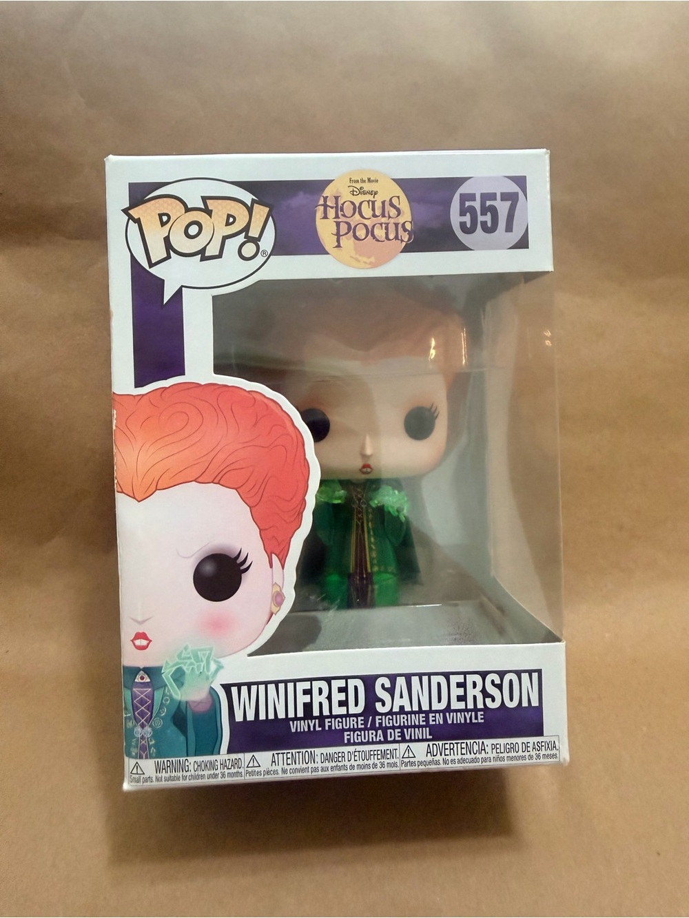 Funko Pop! Hocus Pocus Winifred Sanderson — Orange Hair, Green Outfit